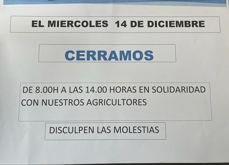 La subdelegación del Gobierno autoriza las movilizaciones previstas para el día 14 por la Asociación Agua para el Campo